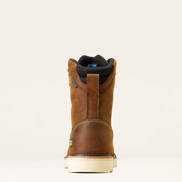 Ariat Men's - 8" Rebar Lift Waterproof Work Boot - Soft Moc Toe