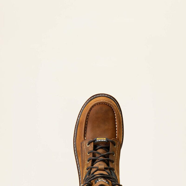 Ariat Men's - 8" Rebar Lift Waterproof Work Boot - Soft Moc Toe