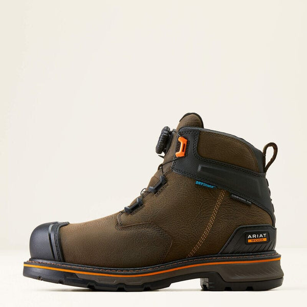 Ariat Men's - 6" Stump Jumper BOA Waterproof Work Boot - Composite Toe