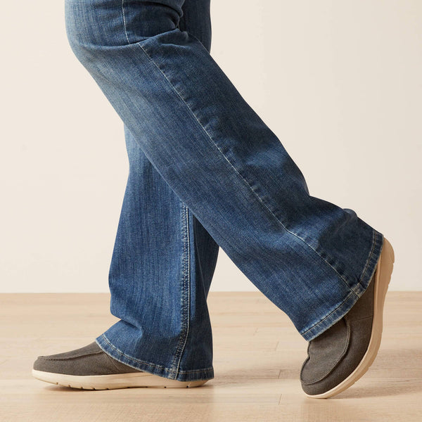 Ariat Women's - Perfect Rise Annie Boot Cut Jeans - Malaysia Blue