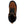 Load image into Gallery viewer, Top view of a lace-up work boot with a leather upper featuring a padded collar, brown in color, with green and black detailing on a white background.