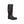 Load image into Gallery viewer, Tall black rubber boot with comp toe on a white background