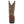 Load image into Gallery viewer, Rear view of a brown distressed leather children's western boot with a square toe and decorative stitching.