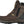 Load image into Gallery viewer, Brown boot with black zipper and gold accents on a white background