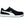 Load image into Gallery viewer, Right side view of black and white Puma work shoes, featuring a lace-up closure on white background