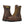 Load image into Gallery viewer, Pair of brown work boots with yellow laces on a white background