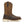Load image into Gallery viewer, Two-tone brown cowboy boot with intricate stitching designed shaft on a white background