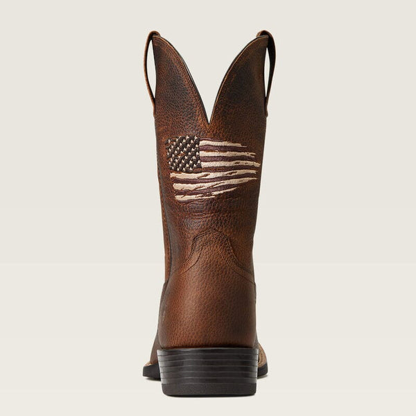 Ariat Men's - Sport All Country Patriotic Western Boot - Square Toe