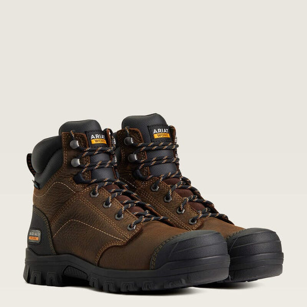 Ariat Women's - 6" Treadfast EH Waterproof Work Boot - Toe Heel Guard