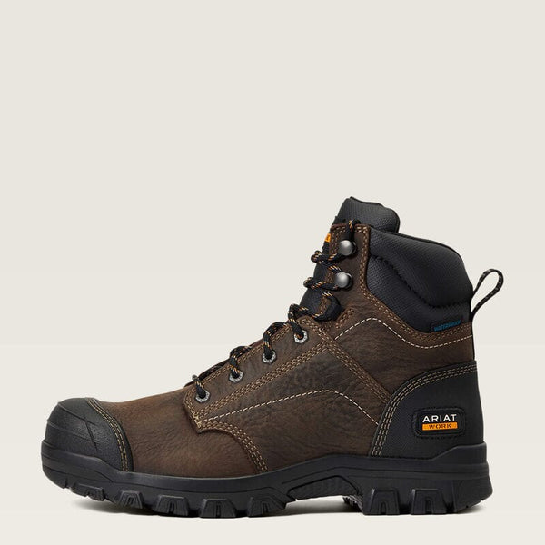 Ariat Women's - 6" Treadfast EH Waterproof Work Boot - Toe Heel Guard