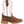 Load image into Gallery viewer, Durango Big Kid's - 8" Lil' Rebel Pro Trail Brown/White Western Boot - Square Toe