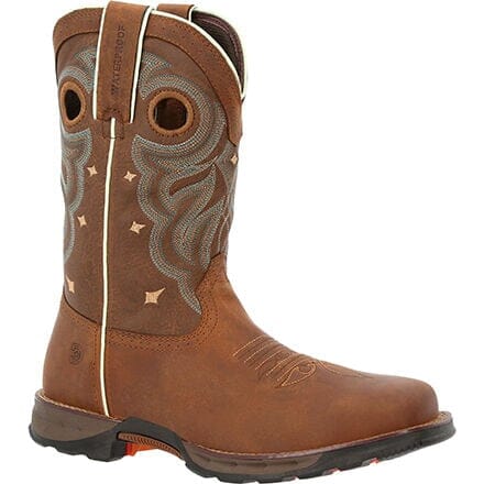 Durango Women's - 10" Maverick Waterproof Western Work Boot - Steel Toe