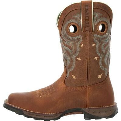Durango Women's - 10" Maverick Waterproof Western Work Boot - Steel Toe