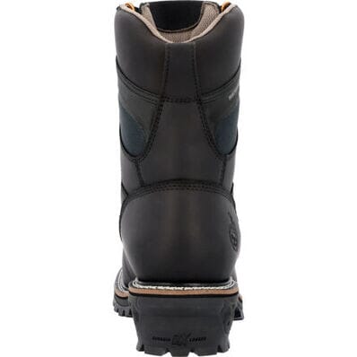 Georgia Men's - 9" Waterproof LTX Logger Work Boot - Round Soft Toe