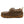 Load image into Gallery viewer, Brown children's moccasin shoe with a strap on a white background