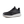 Load image into Gallery viewer, Black athletic shoe with white sole on a white background