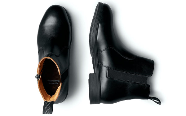 Xena Workwear - 6" Omega EH Side Zip Safety Boot - Steel-Toe