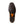 Load image into Gallery viewer, Black and orange sole of mens Square Toe western boot with ariat logo