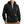 Load image into Gallery viewer, man wearing black hoodie half zipped with tan pants