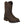 Load image into Gallery viewer, high dark brown work boot with dark brown embroidery