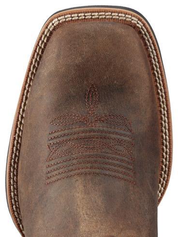 square toe on a cowboy boot