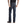 Load image into Gallery viewer, back view of man wearing navy blue jeans and a black t-shirt