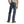 Load image into Gallery viewer, back view of man wearing grey shirt tucked into dark blue jeans wearing brown work boots
