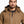 Load image into Gallery viewer, chest and face view of man wearing a brown insulated coat and dark jeans
