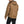 Load image into Gallery viewer, back view of man wearing a brown insulated coat and dark jeans
