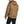 Load image into Gallery viewer, back view of man wearing a brown insulated coat and dark jeans