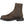 Load image into Gallery viewer, side view of high top dark brown work boot with black sole

