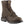 Load image into Gallery viewer, high top dark brown work boot with black sole
