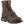 Load image into Gallery viewer, high top dark brown work boot with black sole