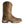 Load image into Gallery viewer, side view of high top pull on light brown work boot with white embroidery