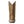 Load image into Gallery viewer, rear view of high top pull on light brown work boot with white embroidery