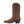 Load image into Gallery viewer, side view of brown cowgirl boot with light brown embroidery