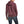 Load image into Gallery viewer, back view of woman wearing maroon hoodie with kangaroo pocket and blue jeans
