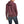 Load image into Gallery viewer, back view of woman wearing maroon hoodie with kangaroo pocket and blue jeans
