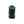 Load image into Gallery viewer, back view of black hiking boot with a matte finish and blue logo on tongue