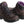 Load image into Gallery viewer, two dark brown hiking boot with purple accents and stiches