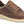 Load image into Gallery viewer, women's brown and tan oxford work shoe with laces and perforated pattern in top leather
