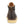 Load image into Gallery viewer, back of mens Carolina brown work boot with tan sole and white stitching