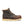 Load image into Gallery viewer, mens brown moc toe boot with tan sole and white stitching
