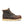 Load image into Gallery viewer, mens brown moc toe boot with tan sole and white stitching