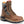 Load image into Gallery viewer, high top round toe brown work boot with black and grey accent on the shaft and black and yellow laces