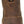Load image into Gallery viewer, back of hightop brown work boot with black sole and orange interior
