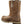 Load image into Gallery viewer, side angle of high top brown leather work boots with Carhartt logo on side
