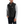 Load image into Gallery viewer, man wearing insulated black vest over grey long sleeve shirt