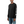 Load image into Gallery viewer, man wearing black long sleeve shirt with Carhartt logo down the sleeve