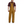 Load image into Gallery viewer, back view of man wearing brown bib insulated overalls